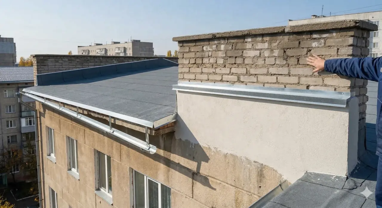 Гидроизоляция цоколя ТЦ "Mega Park" After