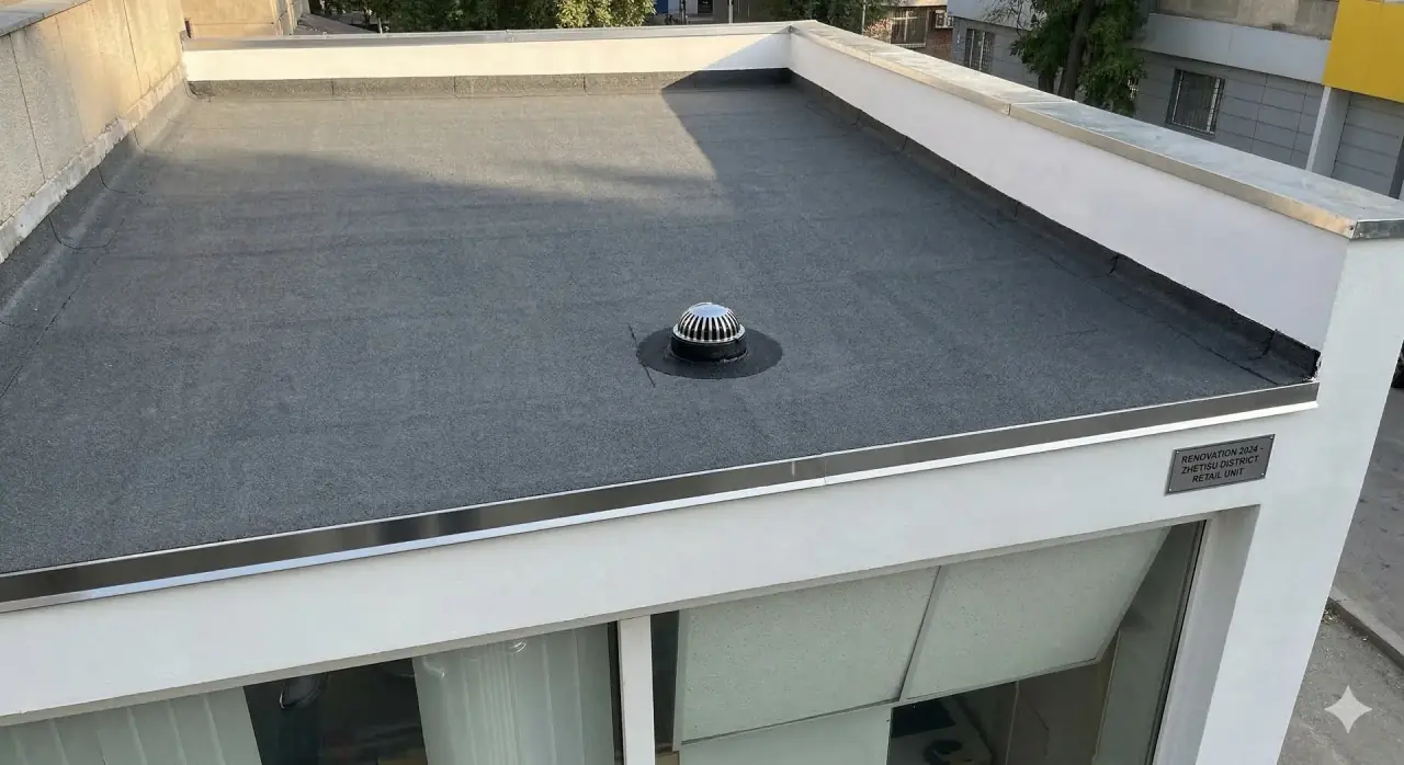 Ремонт крыши гаражного кооператива After