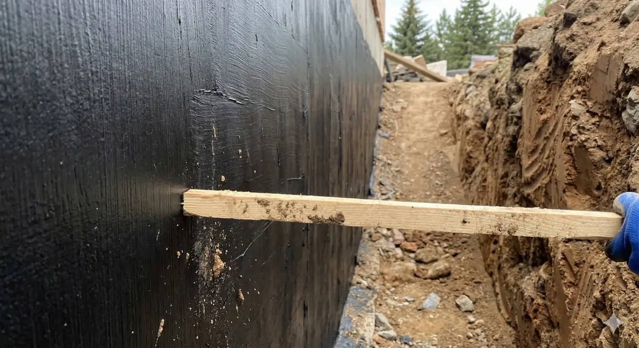 Гидроизоляция фундамента жилого дома After